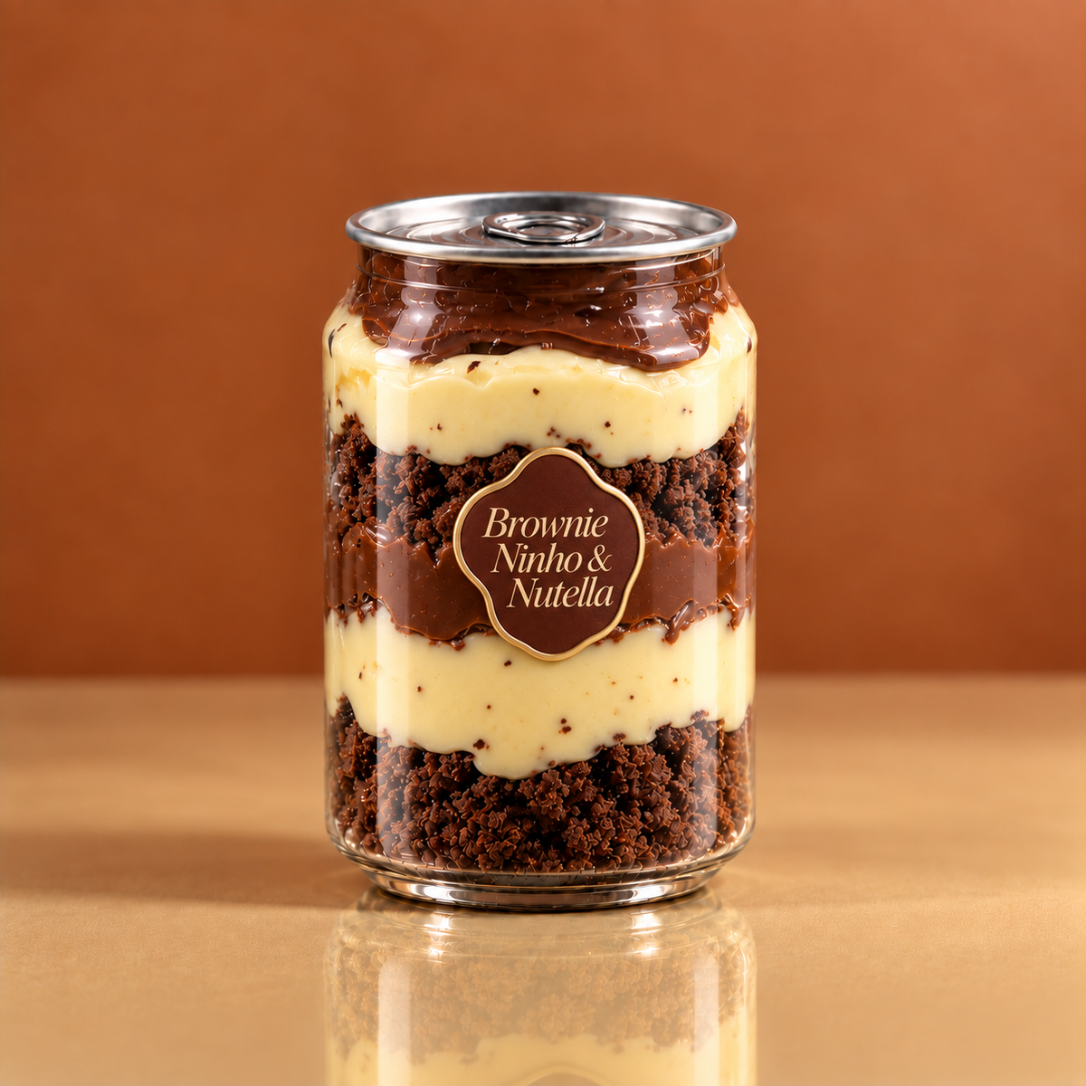 Brownie Ninho e Nutella P - 250ml