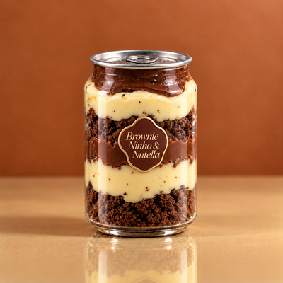Brownie Ninho e Nutella P - 250ml