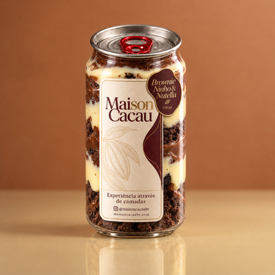 Brownie Ninho com Nutella 350ml