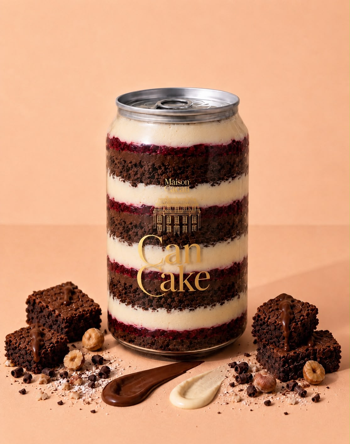 Brownie com Ninho & Frutas Vermelhas
