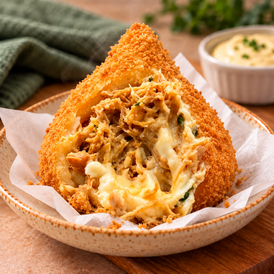 Coxinha de Frango com Catupiry