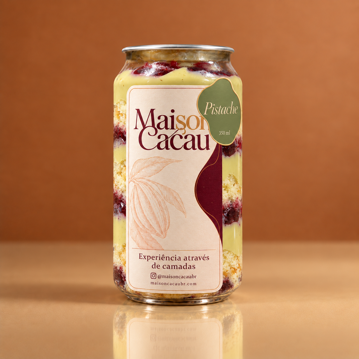 Pistache com Frutas Vermelhas 350ml